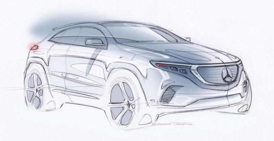 Эскиз Mercedes-Benz EQC400 4Matic (N293) 2019 года  (WW) (фото 93 из 202)
